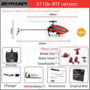 Wltoys XK K110s RC Helicopter BNF 2.4G 6CH 3D 6G System Brushless Motor RC Quadcopter Remote Control Drone Toys For Kids Gifts