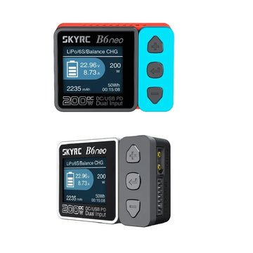 SKYRC B6 NEO B6NEO Smart Charger DC 200W PD 80W LiPo Battery Balance Charger Discharger For RC FPV Drone Car Boat Model