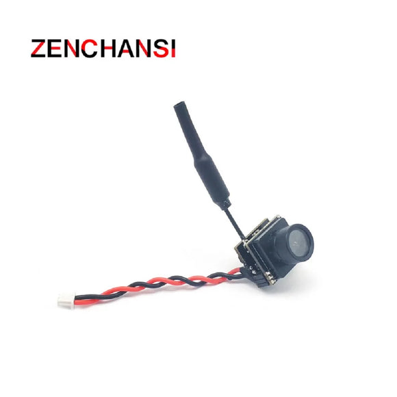 MINI 5.8G FPV 48CH 25mW Transmitter VTX-CAM with 600TVL 120 degree AIO Camera for RC Drone Parts