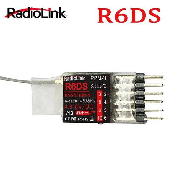 Radiolink New R12DSM R12DS R9DS R8FM R8EF R8FM  R6DSM R6DS R6FG  R6F Rc Receiver 2.4G Signal for RC Transmitter