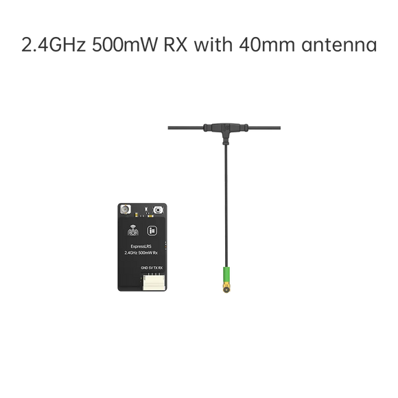 iFlight ExpressLRS ELRS 500mW Single Antenna Receiver ELRS 900MHz 500mW RX / ELRS 2.4GHz 500mW RX for FPV Parts