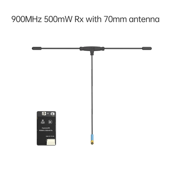 iFlight ExpressLRS ELRS 500mW Single Antenna Receiver ELRS 900MHz 500mW RX / ELRS 2.4GHz 500mW RX for FPV Parts