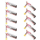 GNB 2S 7.6V 450mAh 80C/160C HV Lipo Battery With XT30 For Racing Drone FPV Quadcopter Helicopter Parts 7.6V Battery
