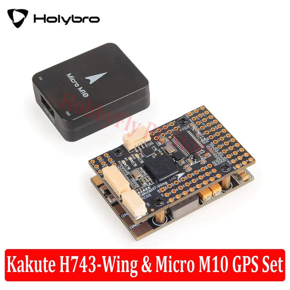 HolyBro Kakute H743-Wing INAV Ardupilot Flight Controller 3-8S LIPO with M9N/M10N GPS for RC Airplane Fixed-Wing