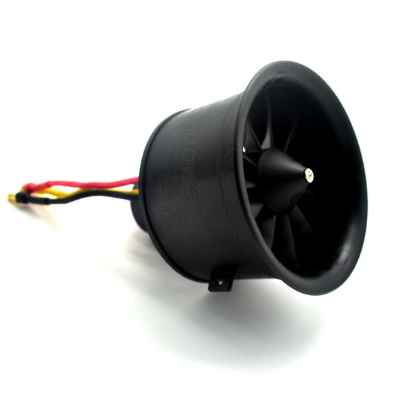 Dobofo Ventola elettrica intubata Storm EDF da 64 mm a 11 pale, accessori per motori a reazione per aeromodelli 3s 3900kv 3s/4s 3500kv