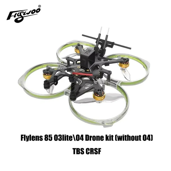 Flywoo Flylens 85 HD O4 PRO 2S LED Whoop FPV Drone V1.3 Mini Quadcopter Racing Drone Streaming
