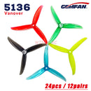 Gemfan Vanover 5136 5.1X3.6X3 3-Blade PC Propeller for FPV Freestyle Quadcopter Racing Drone 5inch Props DIY Parts-1
