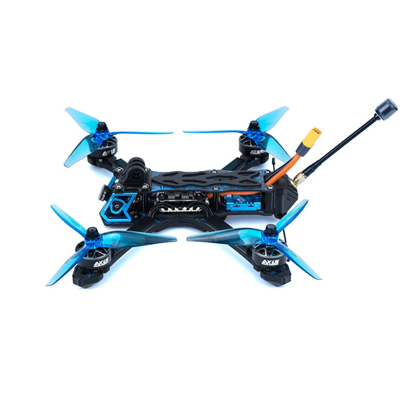 Axisflying Manta 5 SE FPV Drone Kit Squashed-X Frame AE227-1960KV Motor Cinematic Freestyle Drone with GPS -6S