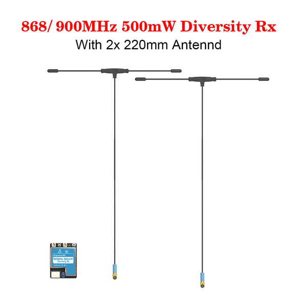 IFlight ExpressLRS ELRS 2.4G/ 868MHz /900MHz True Dual-Antenna Diversity Receiver for RC FPV Drone
