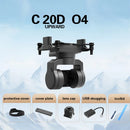 UAV Car Drone PTZ Camera with Gimbal Stand Two-Axis Stabilization Digital Image Transmission for Aerial Photography-10