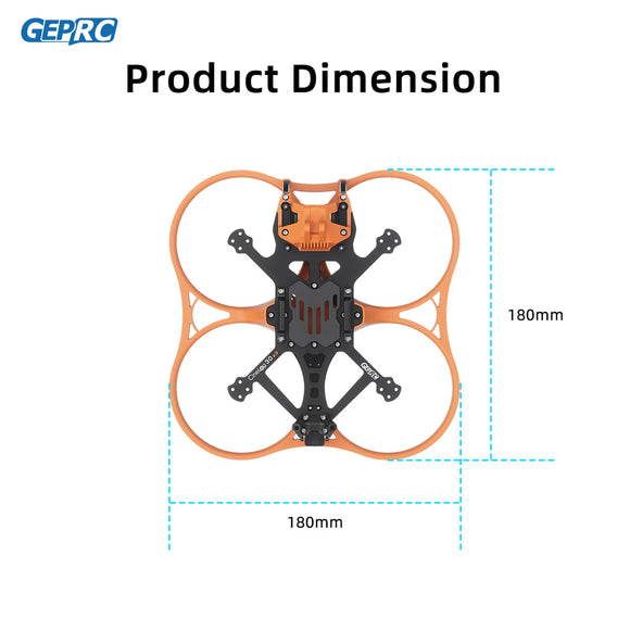 GEPRC GEP-CL30 V3 O4 PRO 3Inch Drone Carbon Fiber Black Orange RC FPV Quadcopter Helicopter Replacement Accessories Parts