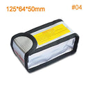 1Pc Silver RC LiPo Battery Safety Bag Fireproof Waterproof Explosion-proof Guard Charge Sack Practical Charging Protection-8