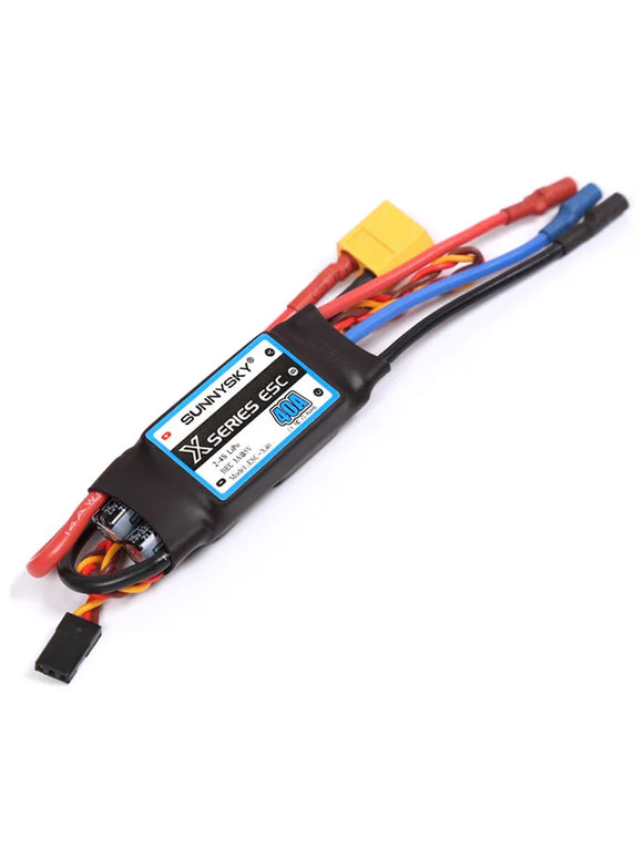 Original SUNNYSKY X Series ESC 40A 60A 80A Brushless Speed controler With Ubec For RC Airplane 3D KT Aircraft Fixed Wing Culvert