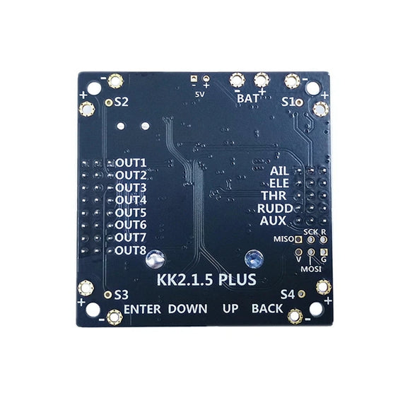 KK2.1.5 PLUS KK2 Flight Control Board Flight Controller VTOL For FPV Racing Drone RC Airplane, V1.19S1 PRO Firmware Easy To Use