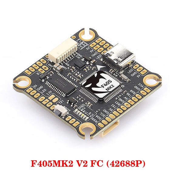 DIATONE MAMBA F405 MK2 V2 (ICM42688P) Flight Controller W/ BLHELI_S F55_BLS 4in1 ESC Dshot 300/600 3-6S for RC FPV Racing Drone