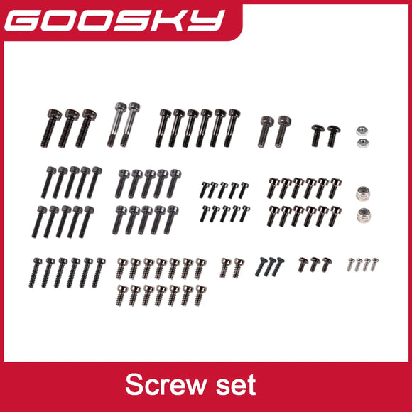 GOOSKY S2 Max RC Helicopter Spare Parts tail boom main blade tail blade motherboard ESC transmitter battery canopy servos gear