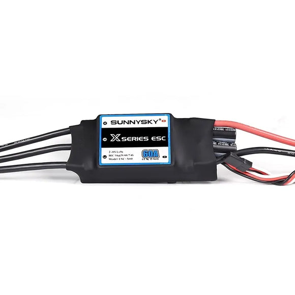 Original SUNNYSKY X Series ESC 40A 60A 80A Brushless Speed controler With Ubec For RC Airplane 3D KT Aircraft Fixed Wing Culvert