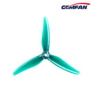 4 pezzi/2 paia Gemfan 51466 V2 Eliche da 5 pollici a 3 pale/tri-pale per motore brushless FPV per drone da corsa FPV 6 colori giallo-6