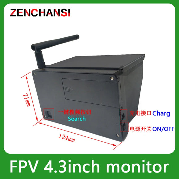 Nuovo ricevitore FPV EWRF per trasmissione video VTX analogica + trasmettitore video launcher 200/600mw TS5823 + telecamera CMOS 1000TVL per RC