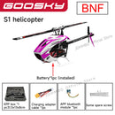 NEW Goosky S1 BNF 6ch 3d Stunt Double Brushless Motor Direct Drive Motor Flybarless Direct-drive Rc Helicopter Toy Gifts