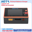 HOTA T8 650W 22A XT60 1-8S Intelligent Charger Checker for a wide range of devices NiZn/Nicd/NiMH Battery RC Drone Spares-1