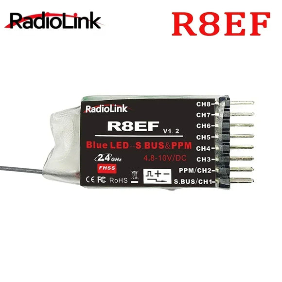 Radiolink New R12DSM R12DS R9DS R8FM R8EF R8FM  R6DSM R6DS R6FG  R6F Rc Receiver 2.4G Signal for RC Transmitter