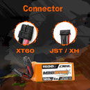 2pcs CNHL 6S 22.2V Lipo Battery 1300mAh 1500mAh 1800mAh 120C With XT60 Plug For RC FPV Drone Quadcopter Helicopter Airplane