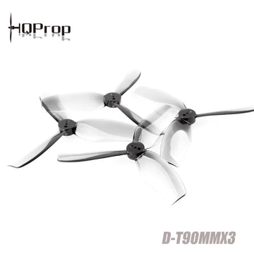 4 pairs  HQPROP DT90mmx3 D90/T90, Aperture 1.5mm/5mm, 3.5-inch, Three Blade Propeller, Used For RC DIY FPV Racing Drone - 0
