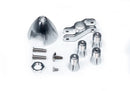 25mm/30mm/35mm/40mm Z-shaped Metal Folding Propeller Spinner 2.0/2.3/3.0/3.17/4.0/5.0 Shaft Dia for F5K F5J P5B Airplane Glider