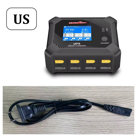 ULTRA POWER UP9 200W Four Channels Smart Blance Charger AC100W /DC 200W Double Input Battery Charger RC Tools