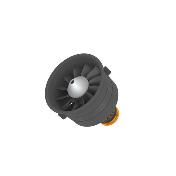 Nouveau moteur brushless QX-MOTOR 64mm EDF CW CCW ventilateur 12 pales Utiliser ESC 60A 80A pour hélicoptère RC Jet Quadricoptère pièces de drone multiaxe