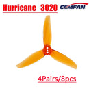 4Pairs Gemfan Hurricane 3020 3-Blade 3 Hole PC Propeller 1.5mm for RC FPV Racing Freestyle 3inch Toothpick Cinewhoop Ducted-5