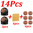 1-14Pcs Soldering Iron Tip Cleaner Desoldering Ball Cleaning Nozzle Tip Clean Brass Wire Sponge Copper Wire Cleaner Ball Tools