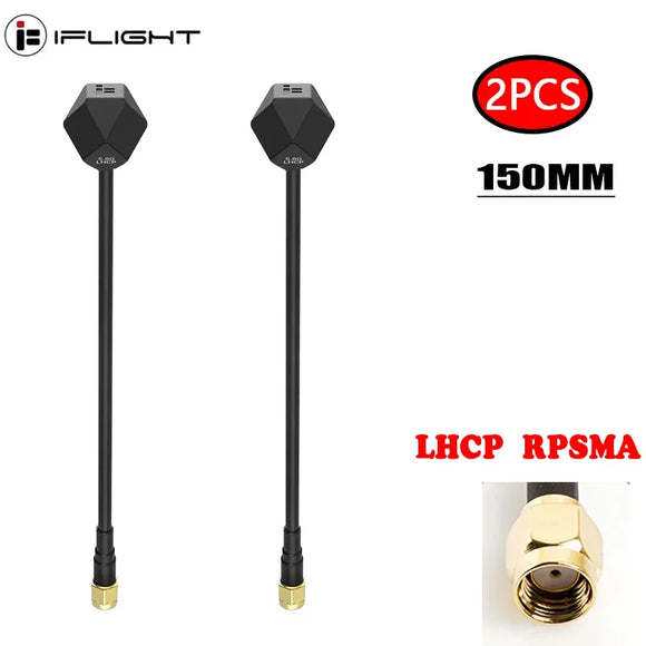 2PCS iFlight Albatross V2 5.8GHz LHCP RPSMA  RHCP SMA FPV Antenna 100mm for FPV RC Drone Parts