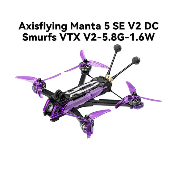 Axisflying Axisflying Manta 5 SE V2 DC O4 PRO H743 FC 5 Inch Drone Freestyle for AE2207V2 1960KV 6S Motor RC FPV Quadcopter - Motors at ZoneFPV