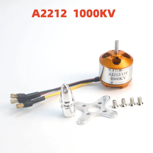 Outrunner-Motor für RC-Flugzeuge, Multicopter - Mehrere KiloVolt-Optionen 930KV 1000KV 1400KV 2200KV 2700KV A2212 Brushless
