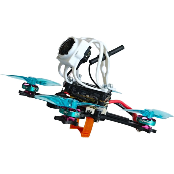 Velociraptor Kit de marco de 2 pulgadas (90 mm) / 3 pulgadas (116 mm) 1S 2S compatible con la unidad O4 Lite Air Digit Sistema aéreo para drones de carreras FPV