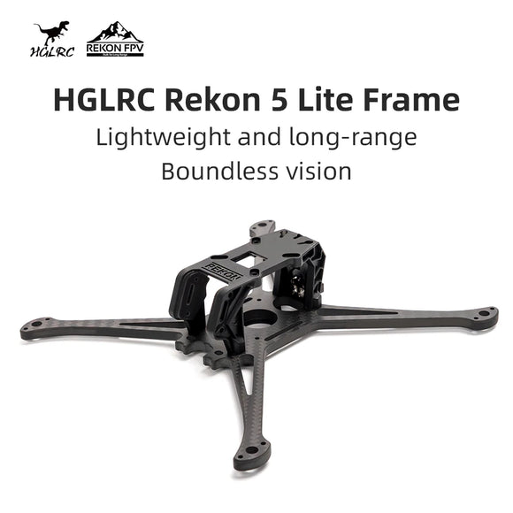 RC RC Drone Frame HGLRC Rekon 5 LITE O4 Long Range Light weight Long Distance Flight Rack Accessories FPV DIY Christmas Gift - Whoops at ZoneFPV
