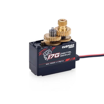 SURPASS HOBBY 17G Plastic / Metal Gear Mini Digital Servo for 1/18 1/16 1/14 RC Car Truck Airplane Robot D90 MN WPL SCY MJX JJRC - 0
