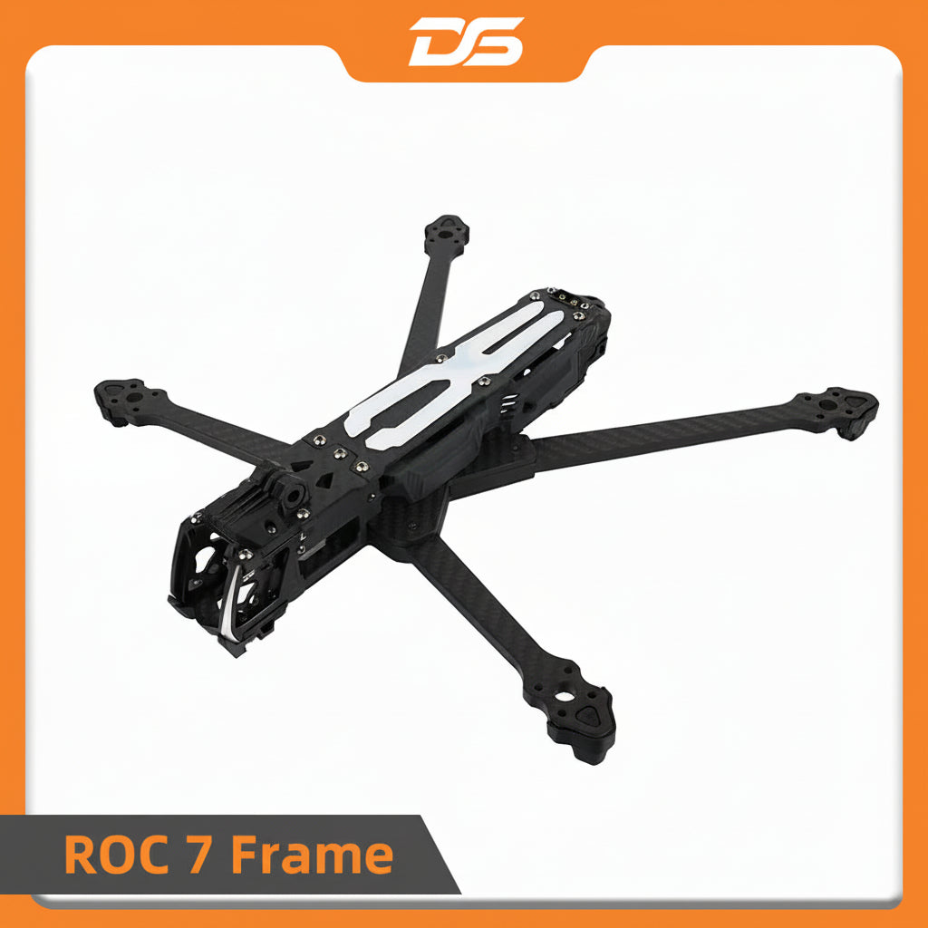 Deep Speace ROC 7 7inch Carbon Fiber Frame Kit Wheelbase 322mm for DJI ...