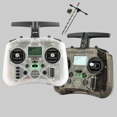 RadioMaster RADIOMASTER Pocket Radio Controller M2 FCC/LBT Hall Gimbal EdgeTX Transmitter ELRS CC2500 with BAT RP1 Receiver for FPV Drone - Receivers at ZoneFPV