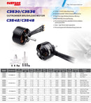 Moteur brushless SURPASS HOBBY 2822 2830 3530 3542 3548 4250 4260 5055 5065 pour avion RC à voilure fixe, drone de course FPV, quadricoptère-3
