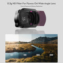 FLYWOO O4 Lite Wide-Angle Lens 155° FOV Wide Field View For DJI O3/O4 O4 PRO Camera Frame FPV Quadcopter Drone Accessory-6