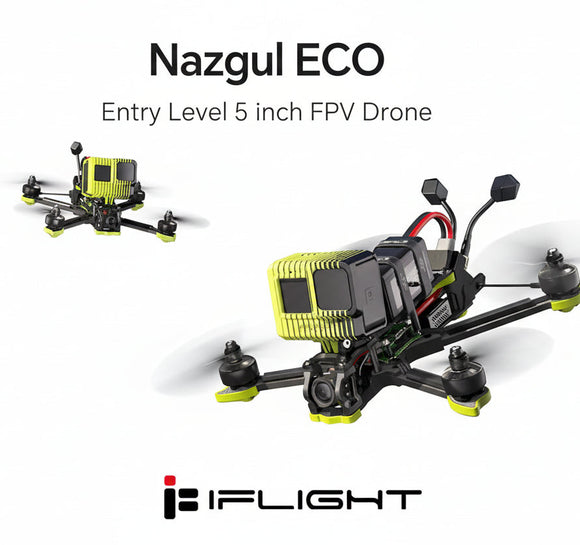 iFlight Nazgul XL5 ECO Analog 6S Nazgul V3 5 Inch Freestyle RC FPV Racing Drone XING-E Pro 2207 with BLITZ ATF435 FC 55A ESC