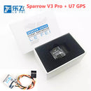 LeFei Sparrow V3 Pro OSD Flight Controller Mini FC U7 GPS Gyro Stabilization ELRS PPM SBUS CRSF For RC FPV Airplane Drone-6