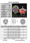 4pcs Rcinpower GTS V3 1203 11500KV 2S 8000KV 6000KV Brushless Motor for 2~3inch Propeller RC FPV Racing Drones Quadcopter DIY-6