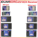 DUMBORC DUMBORC P6FG P10FG P6DC P4FMG 4CH 6CH 10CH Mini Receiver 2.4G 4.8-10V Voltage Return for X6 DDF-350 Transmitter RC Car Boat Tank - Receivers at ZoneFPV
