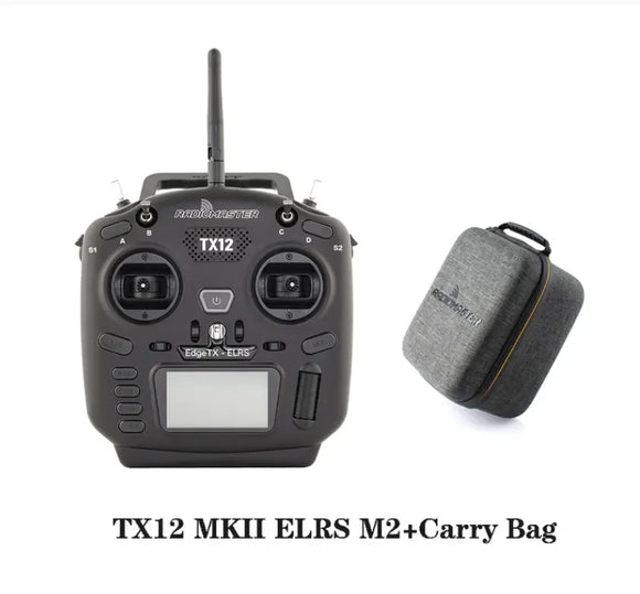 In Stock RadioMaster TX12 MKII MK2 Mark 2 Radio ELRS/CC2500 EdgeTX OpenTX 16CH Multi-Module Compatible Radio Control Transmitter