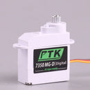 PTK 7350 MG-D 5.5g Digital Сервопривод с металлическими шестернями для EPP F3P F3K F3L F5L Планер, комнатный самолет, радиоуправляемая машина, вертолет, робот-6