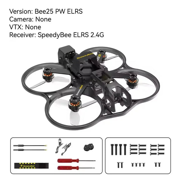 SpeedyBee Bee25 2.5inch HD FPV Drone ELRS 2.4G TBS Version For O4 O3 Air Unit Runcam Link RC FPV Cinewhoop Drone Airplane